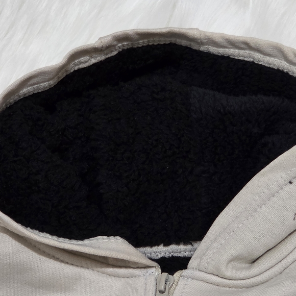 True Religion Beige Kids Hoodie with Logo - Picture 4 of 5